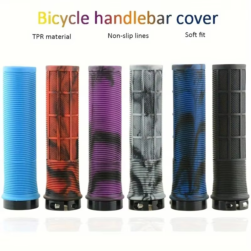 Commuter Bike Lock - ปลอกแฮนด์จักรยาน NPY แบบรวม ปลอกแฮนด์จักรยานอะลูมิเนียมอัลลอยด์ พร้อมตัวล็อค ปลอกแฮนด์กันลื่น