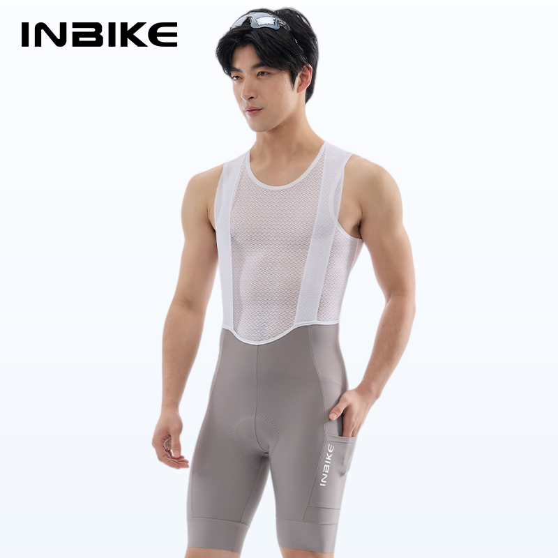 Cycling Commuter Trousers - กางเกงปั่นจักรยาน INBIKE รุ่นซัมเมอร์ สำหรับผู้ชาย แบบมีแผ่นรองนั่ง ขี่จักรยานได้ยาวนาน