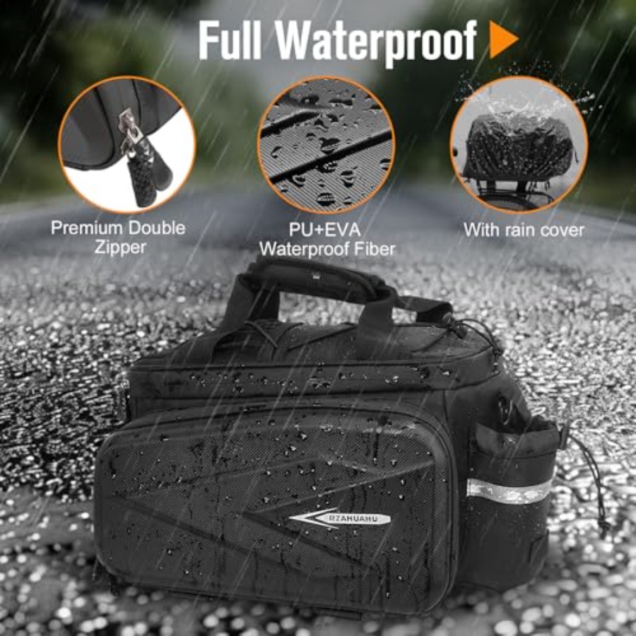 กระเป๋าติดจักรยาน, กระเป๋าท้าย - Panniers Waterproof Rear บทวิจารณ์และราคา