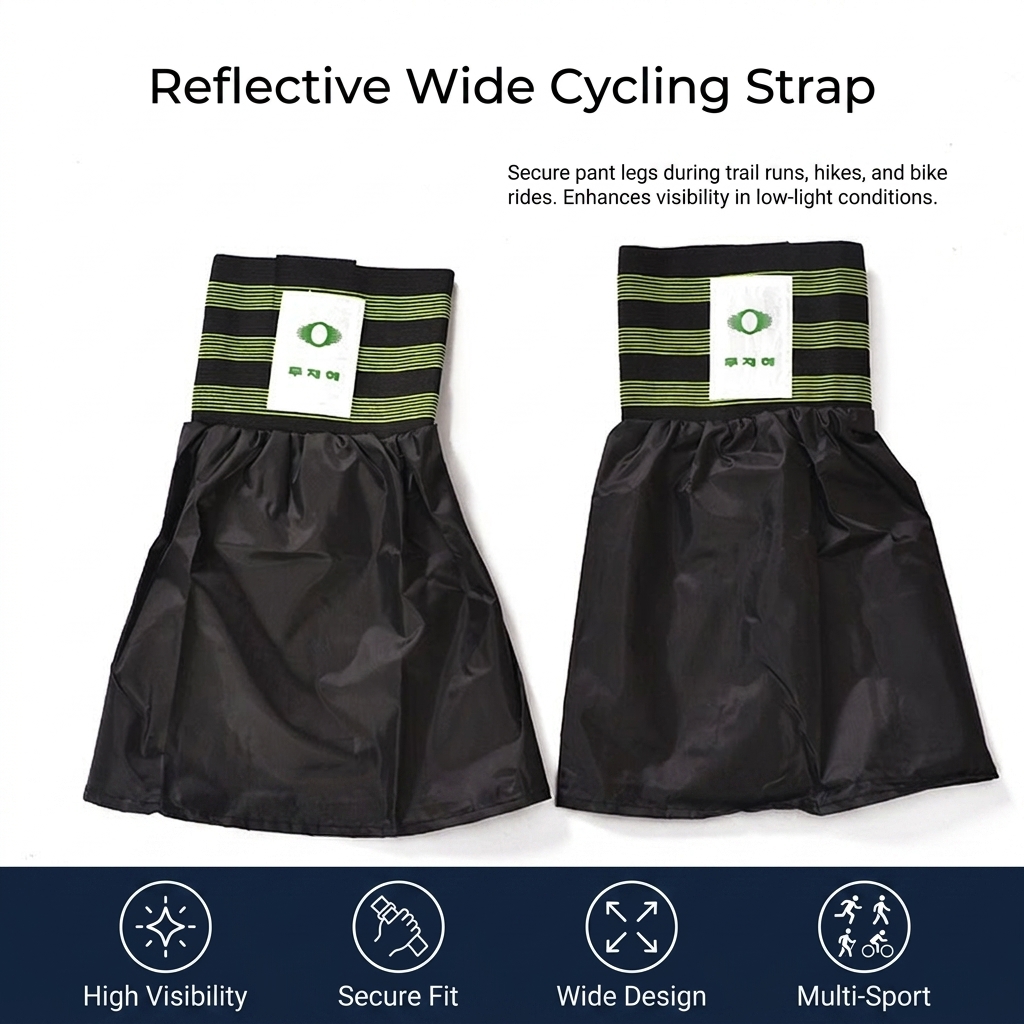 สายรัดขาแบบสะท้อนแสงสำหรับนักป - Cycling Commute Pants บทวิจารณ์และราคา