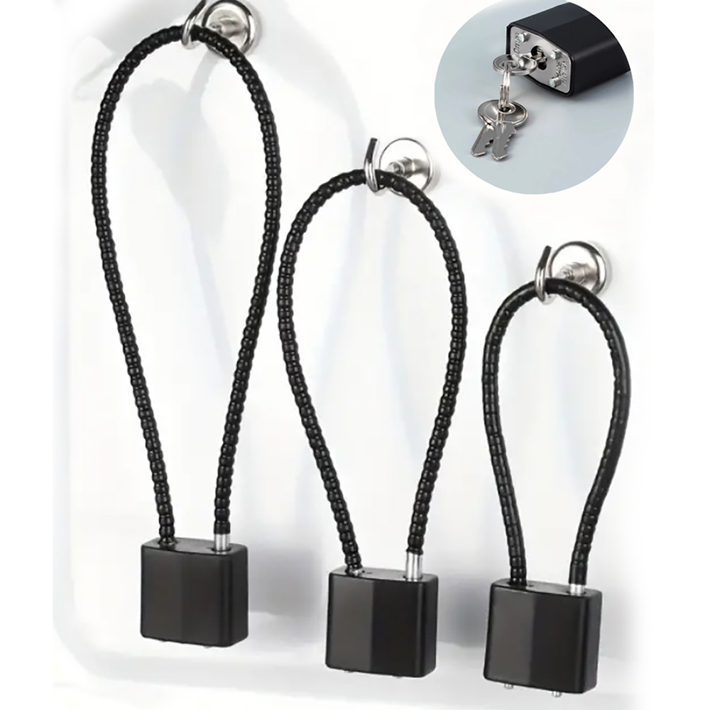 1ชิ้นสายเคเบิลเหล็กอ่อนป้องกัน - Cable Lock Flexible บทวิจารณ์และราคา