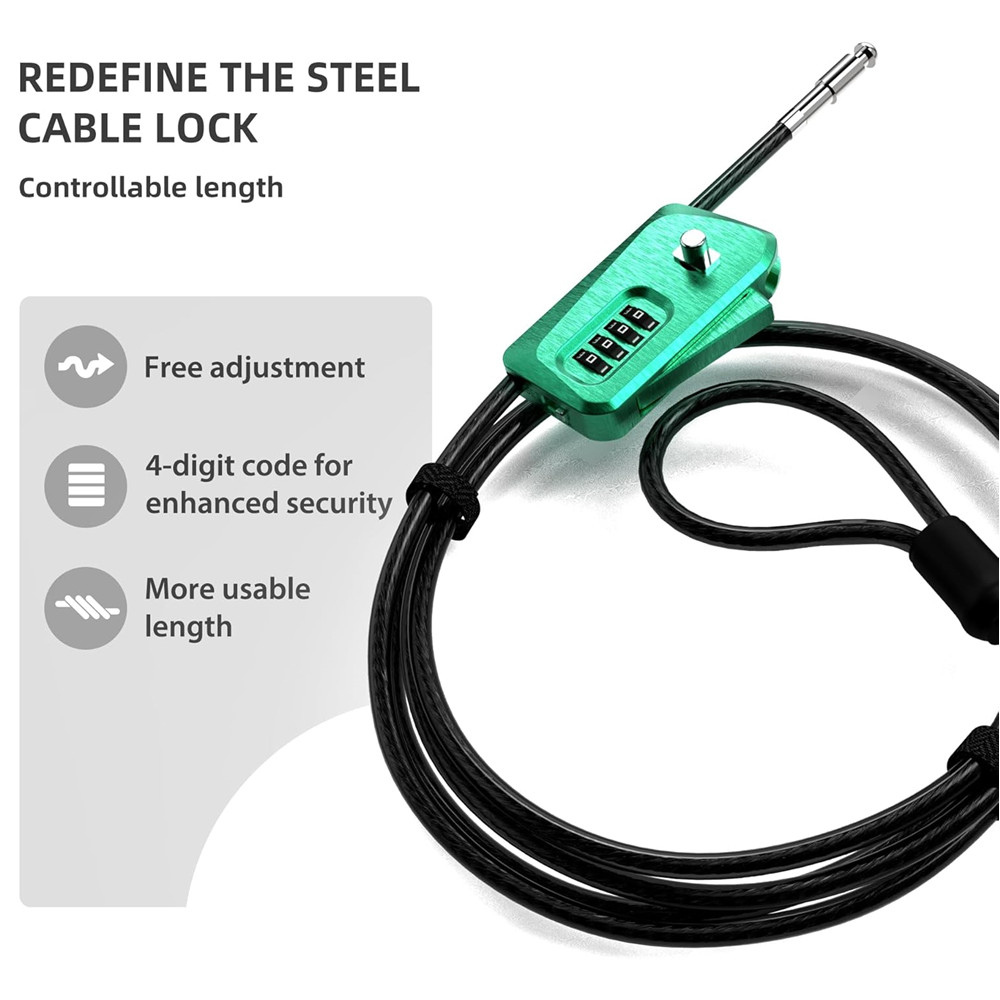 สายล็อคจักรยานแบบไพร์ทอน, สำหร - Cable Lock Flexible บทวิจารณ์และราคา