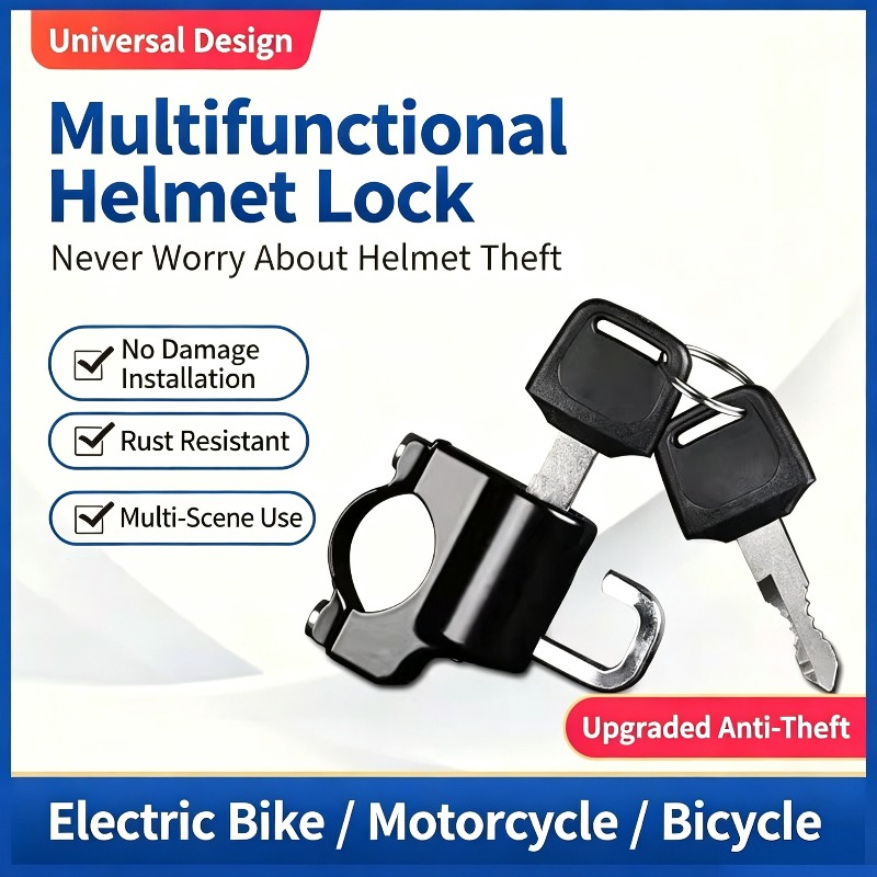 ตัวล็อคหมวกกันน็อคอเนกประสงค์ส - Commuter Bike Lock บทวิจารณ์และราคา