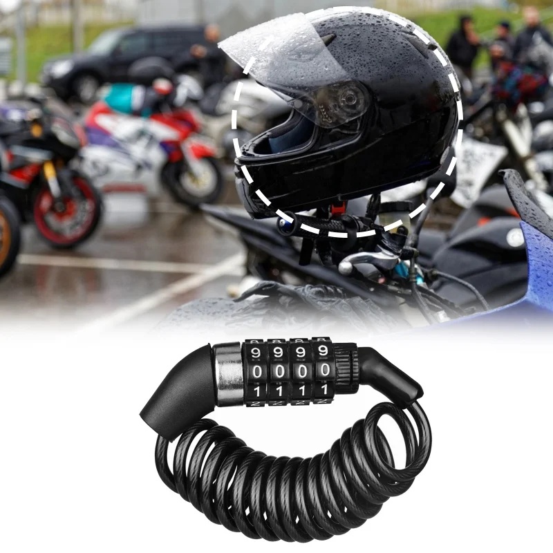 สายล็อคกันขโมยสำหรับมอเตอร์ไซค - Chain Lock Combination บทวิจารณ์และราคา