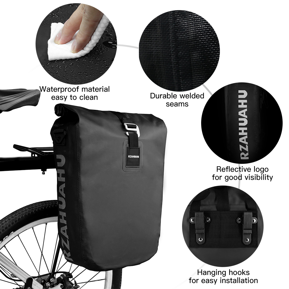 กระเป๋าเก็บของข้างจักรยาน 20 ล - Panniers Waterproof Rear บทวิจารณ์และราคา