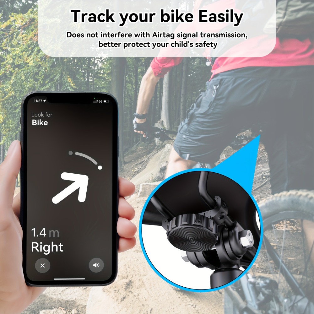 ที่ยึด Airtag สำหรับจักรยาน, ก - Commuting By Bike บทวิจารณ์และราคา